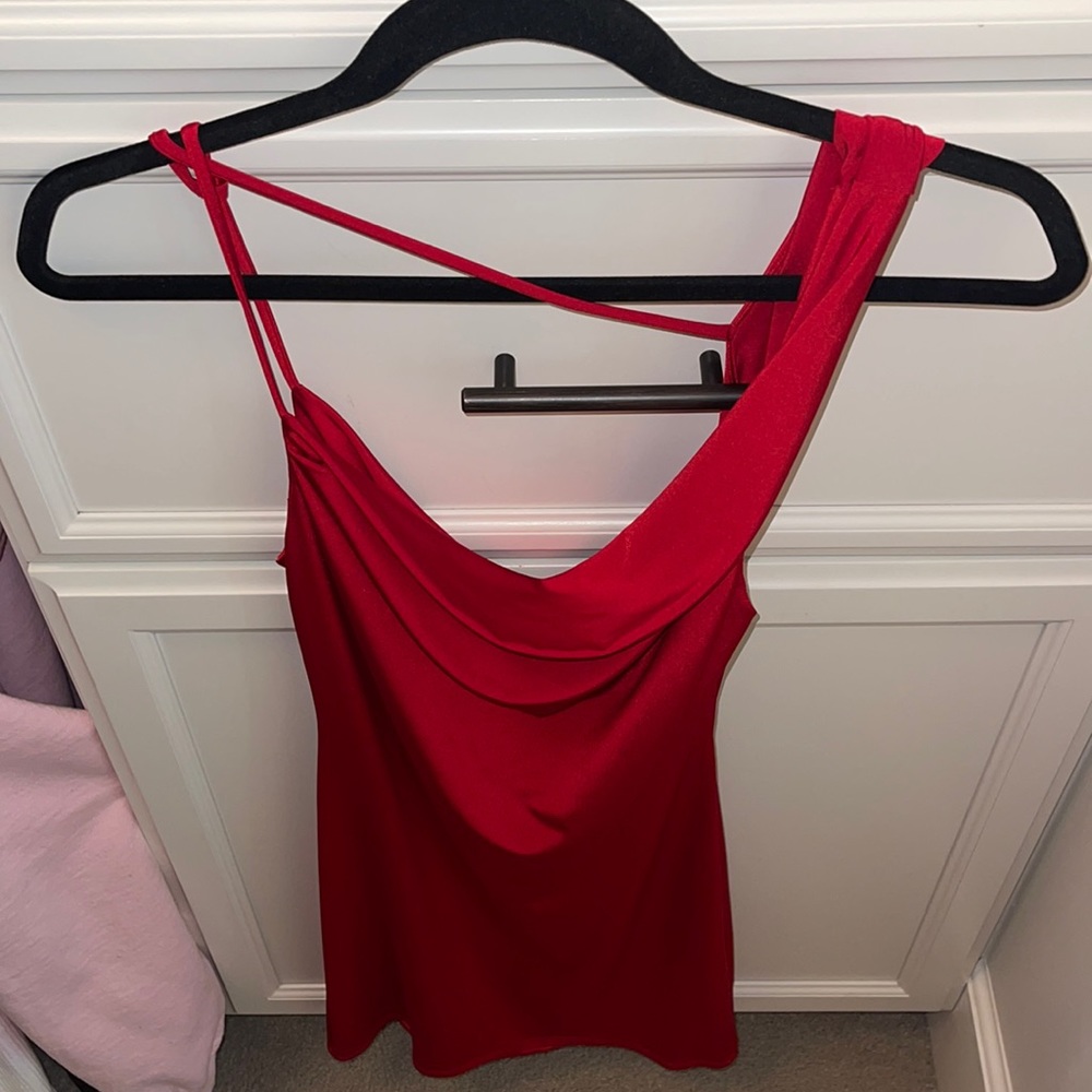 RED BLUE BLUSH DRESS WITH TAGS!!!